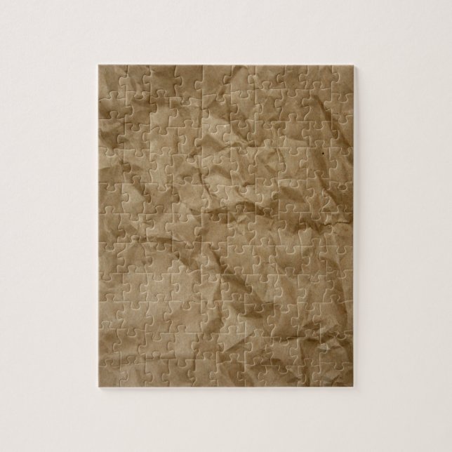 BROWN PAPER JIGSAW PUZZLE (Vertical)