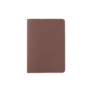 Brown passport holder