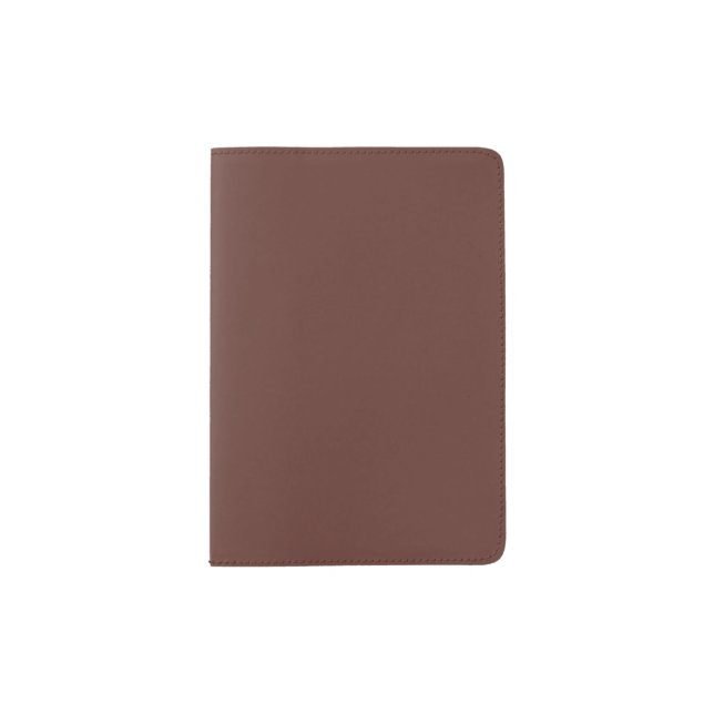 Brown  passport holder (Front)
