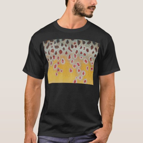 Brown pattern T_Shirt