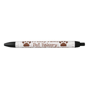Brown Paw Business Name and Woof Art Pen