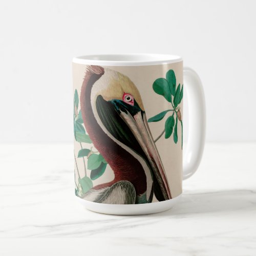 Brown Pelican Birds of America Audubon Print Coffee Mug