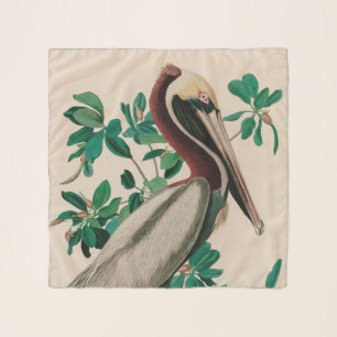Brown Pelican Birds of America Audubon Print Scarf