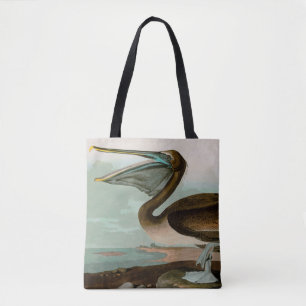 Brown Pelican Birds of America Audubon Print Tote Bag