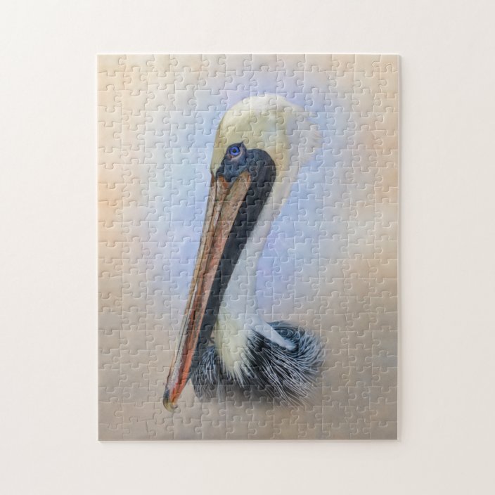 Brown Pelican Jigsaw Puzzle