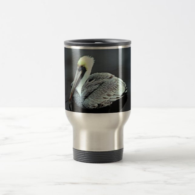 Brown Pelican Travel Mug (Center)