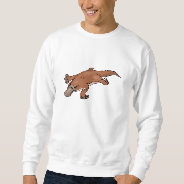 Brown Platypus Sweatshirt (Front)