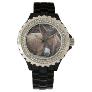 Brown Poitou Donkey Watch