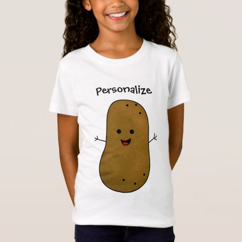 Brown Potato Personalized T_Shirt
