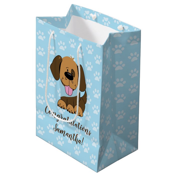 puppy gift bag