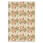 Brown Puppy Dog Design Tissue Paper (Vertical)