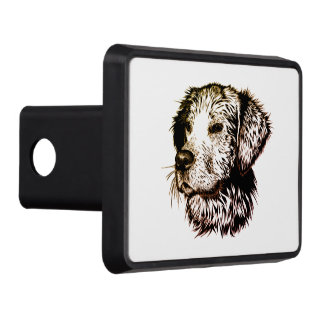 Brown Puppy Sketch  Hitch Cover