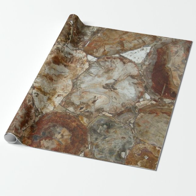 Brown Quartzite Wrapping Paper (Unrolled)