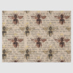 Brown Queen Bee Decoupage Tissue Paper