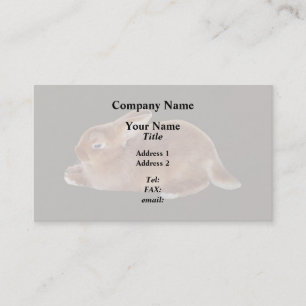 Brown Rabbit Business Card