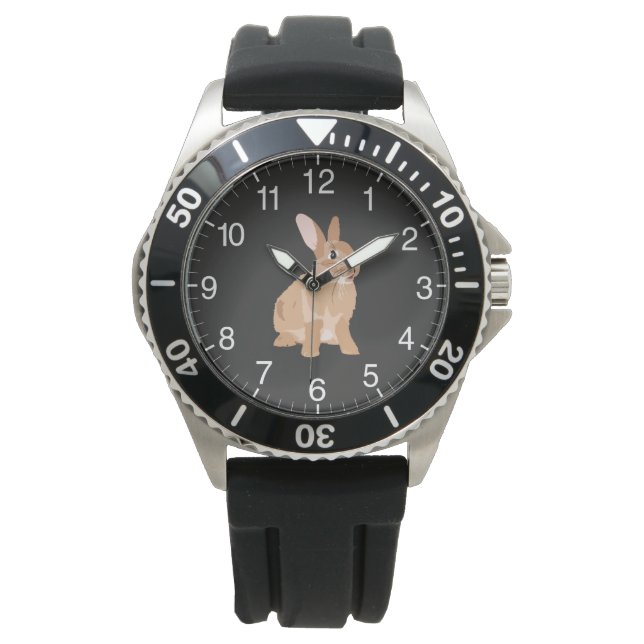 Brown Rabbit Watch (Front)