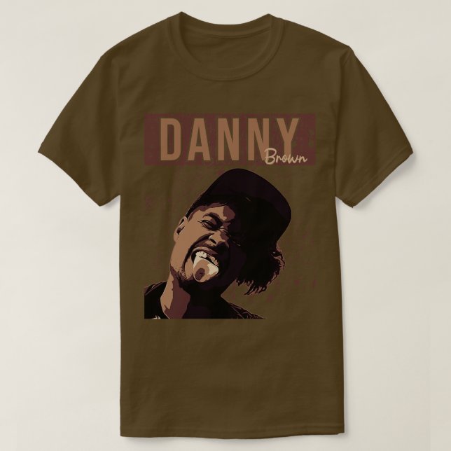 Brown Rapper T-Shirt (Design Front)