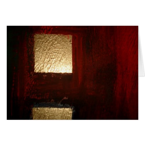 Brown Red Gold Abstract