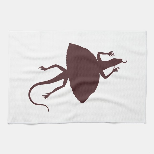 Brown reptile towel (Horizontal)