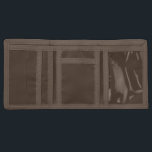 Brown Retro 1980s Style Rainbow Velcro Wallet<br><div class="desc">The minute you hear the sound of the velcro open, you'll be transported back to the 1980s when everyone had a wallet like this one stashed in the back of their Jordache jeans or their favorite pair of Jams. These wallets harken to better days where the tube socks were tall,...</div>