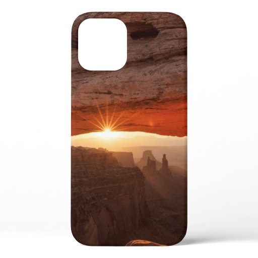 BROWN ROCK FORMATION DURING DAYTIME iPhone 12 CASE