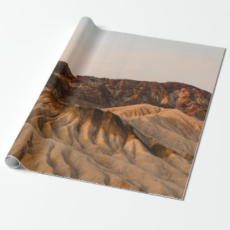 BROWN ROCKY MOUNTAIN UNDER BLUE SKY DURING DAYTIME WRAPPING PAPER