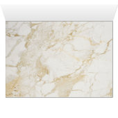 Brown Rose on Faux Marble Cards (Inside Horizontal (Bottom))