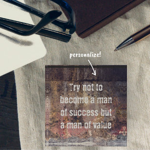 Brown rusty pattern  paperweight