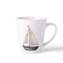 Brown Sailing Boat and Name