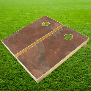Brown Sand Stone  Cornhole Set
