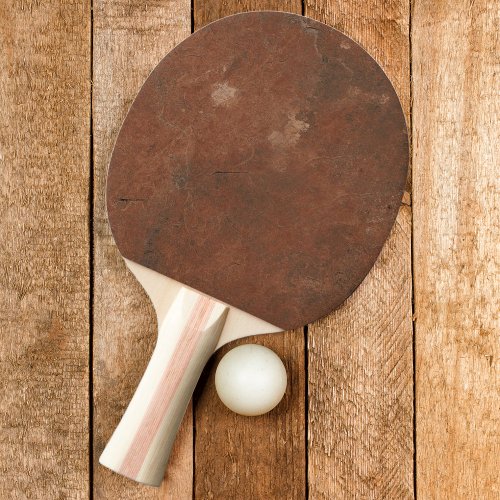 Brown Sand Stone  Ping Pong Paddle