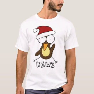 Brown Santa Kiwi T-Shirt