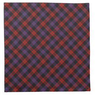 Brown Scottish Clan Tartan Napkins
