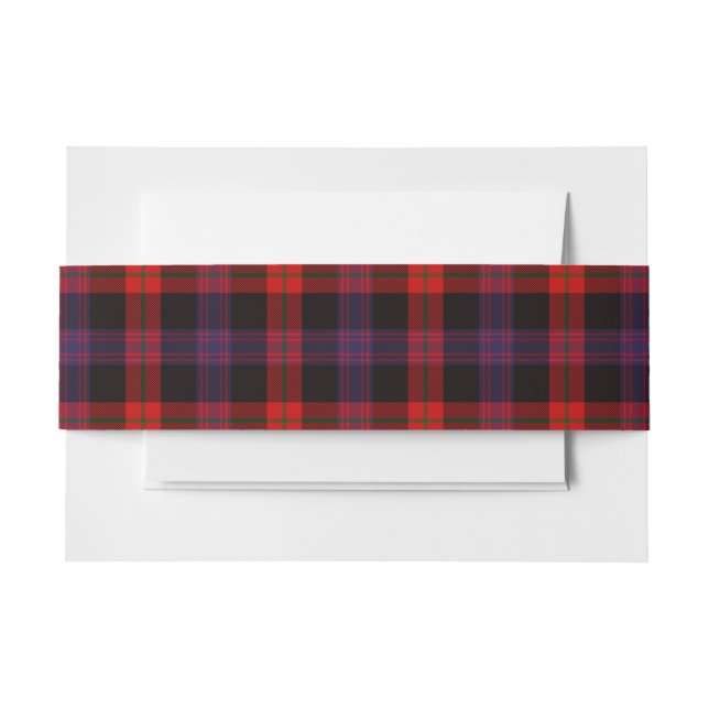 Brown Scottish Tartan Belly Band (Front Example)