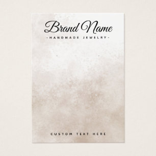 Brown shades paint background earring display card