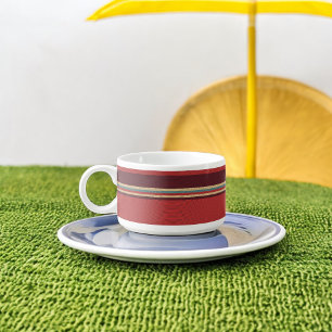 Brown Shades Stripe Bowl