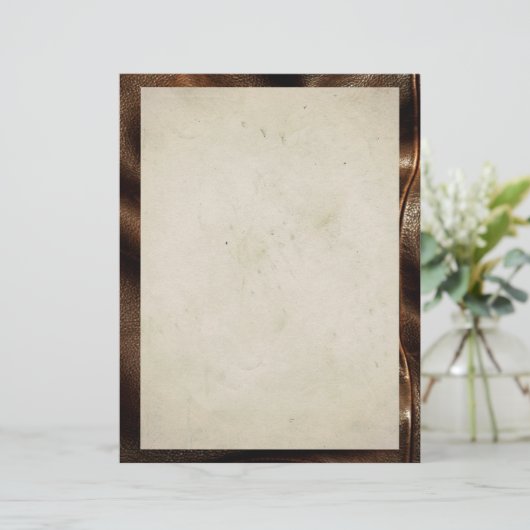 Brown Shiny Faux Leather (Standing Front)