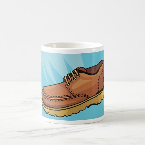 Brown Shoe Footwear Coffee Mug