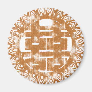 Brown Shuan Xi Magnet