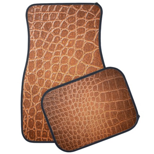 Brown skin leather texture backgroundskinabstract car floor mat