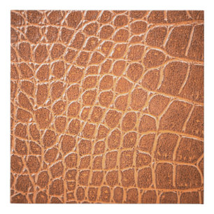 Brown skin leather texture backgroundskin,abstract faux canvas print