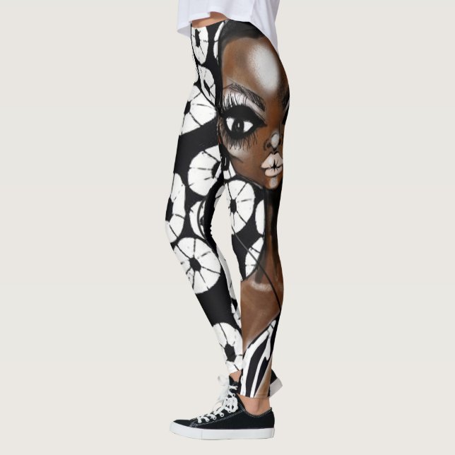 BROWN SKIN LEGGINGS (Left)