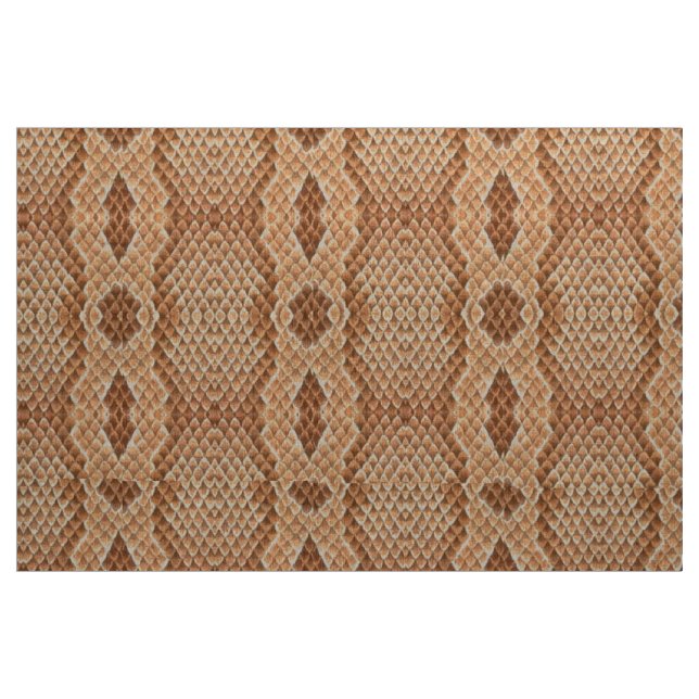 Brown Snake Skin Fabric (Yard)