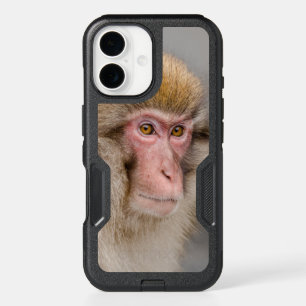 Brown Snow Monkey, Captivating Japanese Wildlife iPhone 16 Case