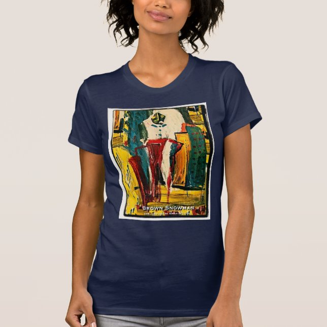 BROWN SNOWMAN T-Shirt (Front)