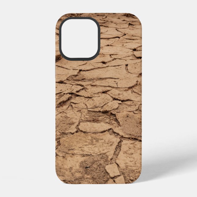 Brown soil iphone case (Back)