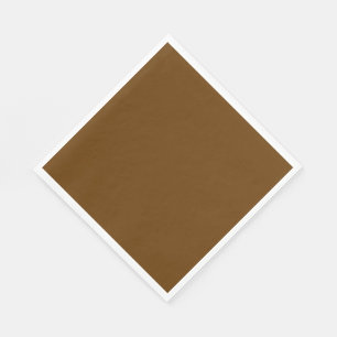 Brown (solid color) napkins
