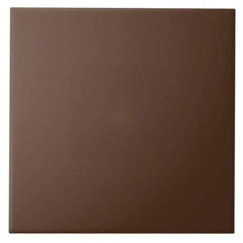 Brown Solid Color Tile