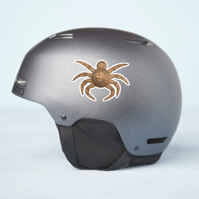 Brown spider sticker (Helmet Side)
