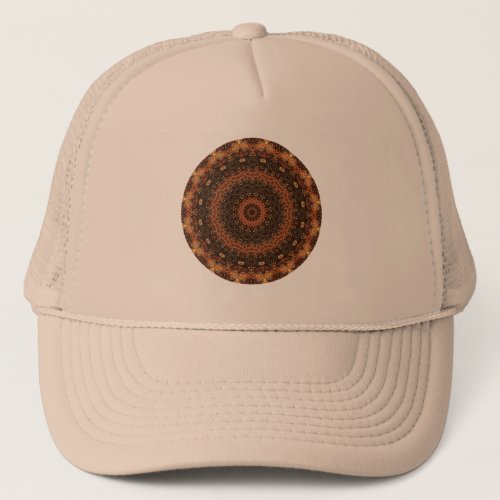 Brown Sporty Walk in the Woods Trucker Hat
